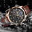 LIGE Luxury Leather Quartz Watch for Men - Waterproof Casual Sports Timepiece